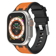 WW | Doppelte Farblich Passende Silikonband Für Apple Watch