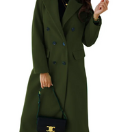 WW | Lange Elegante Taillierte Trenchcoat Für Damen | Perfekt Für Herbst Und Winter