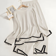 WW Elastisches Strick-Lounge-Set