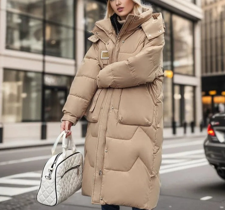 W&W Mode  - Diana- Luxuriöse Damenwinterjacke