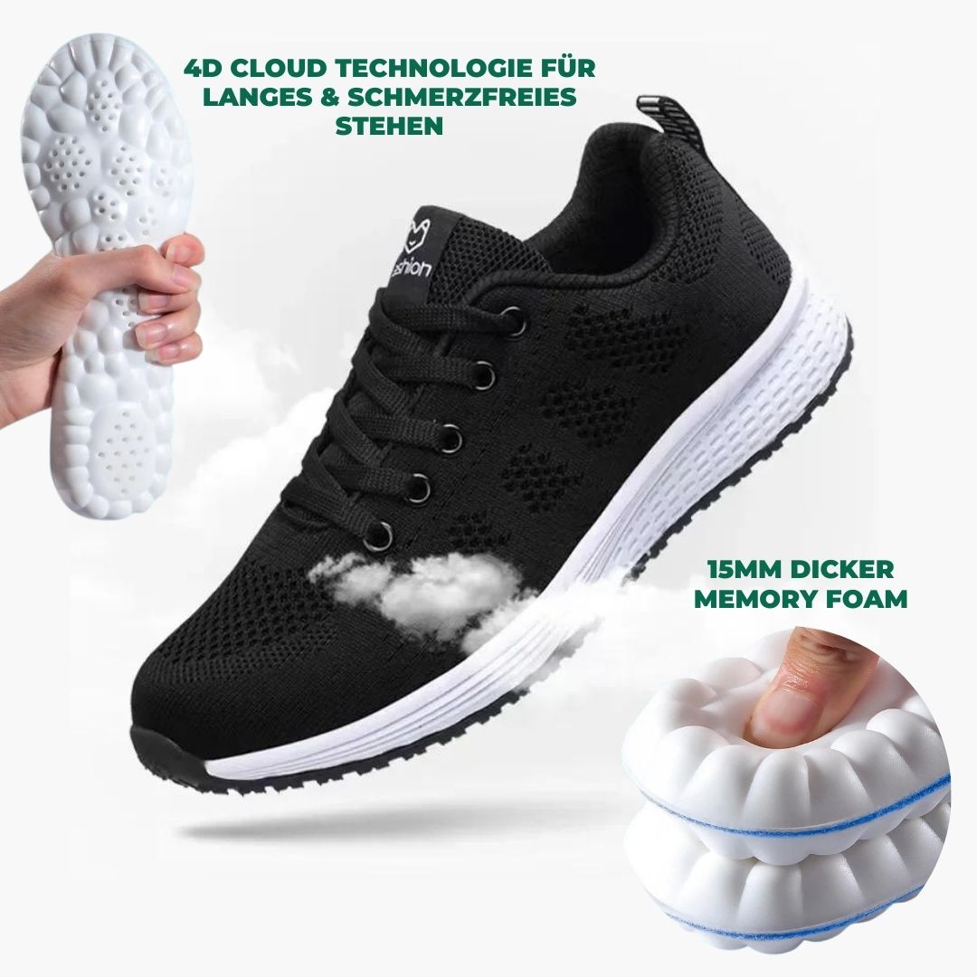 W&W Mode - Leichte, flexible Trainingsschuhe | Performance-Sneaker mit gepolsterter Sohle