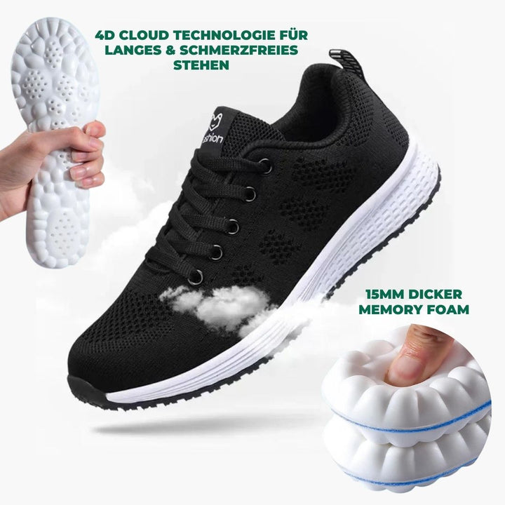 W&W Mode - Leichte, flexible Trainingsschuhe | Performance-Sneaker mit gepolsterter Sohle