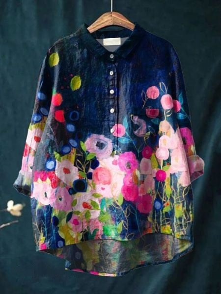W&W Mode | Elegante und vielseitige Blumenbluse