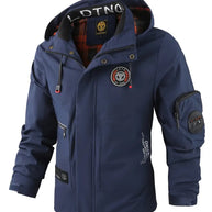 WW | Lightweight Men's Outdoor Jacket, windproof and waterproof with hood