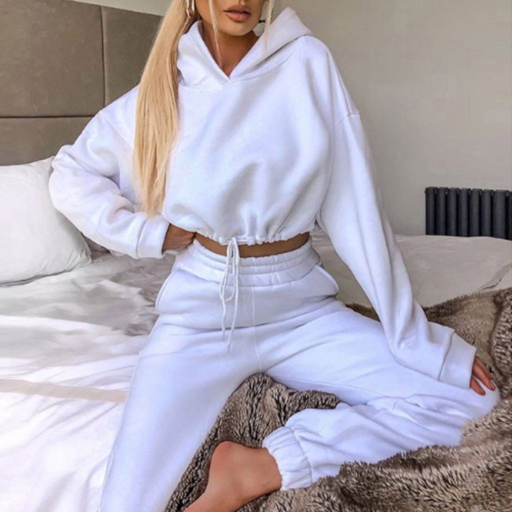 WW | Oversized Hoodie und Jogginghose Set für Damen