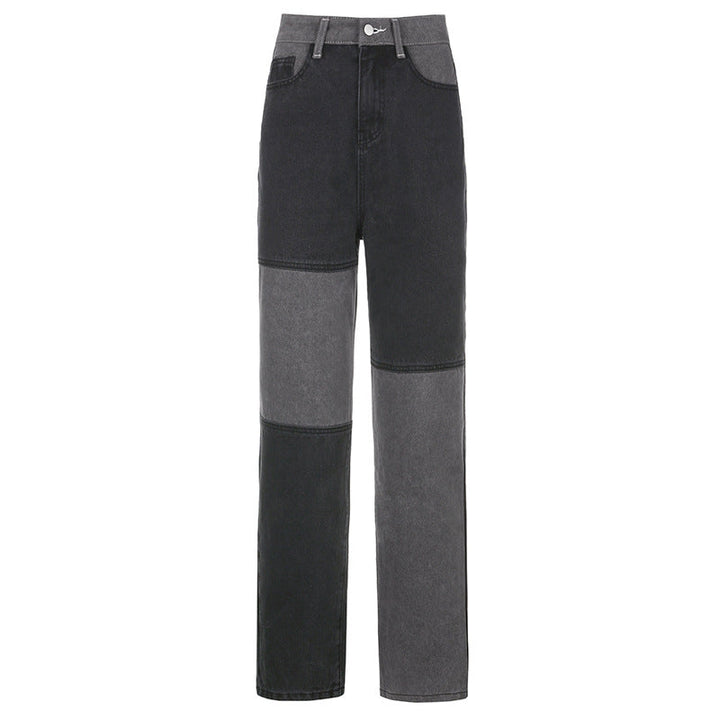 W&W Mode Jeans für Damen: Kontrastnähte in Grau und Schwarz