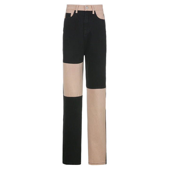 W&W Mode Jeans für Damen: Kontrastnähte in Grau und Schwarz