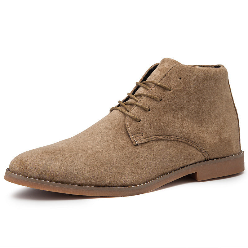 WW | Urbanstride Classic Stilvolle Halbhohe Herrenschuhe Mit Schnürsenkeln