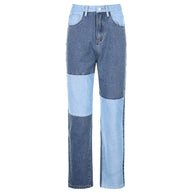 WW Jeans mit hohem Bund und geradem Bein Damen
