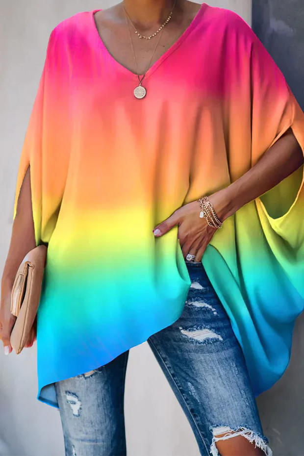 WW | Weit Geschnittene Bluse für Den Frühling/Sommer