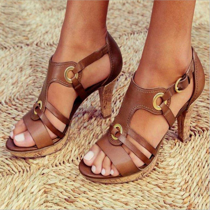 W&W Mode | Trendige Plateau-Sandalen