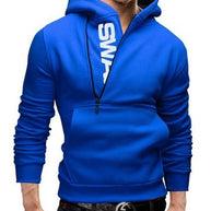 WW | Stylischer Kapuzenpulli Mit Seitlichem Reißverschluss