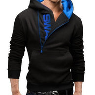 WW | Stylischer Kapuzenpulli Mit Seitlichem Reißverschluss