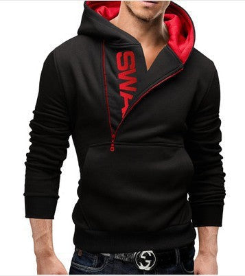 W&W Mode | Stylischer Kapuzenpulli Mit Seitlichem Reißverschluss