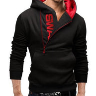 WW | Stylischer Kapuzenpulli Mit Seitlichem Reißverschluss