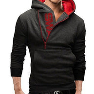 WW | Stylischer Kapuzenpulli Mit Seitlichem Reißverschluss