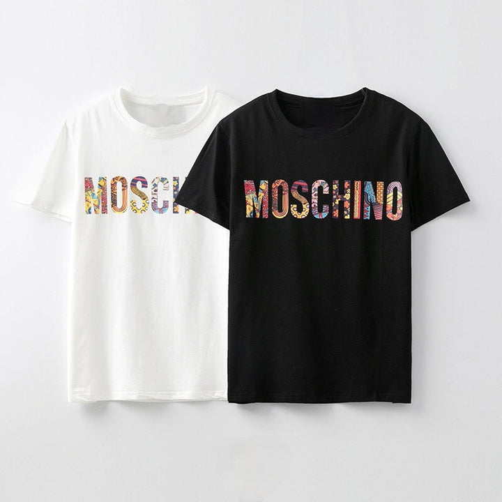 W&W Mode | T-Shirt Für Damen Mit Buchstabenmotiv