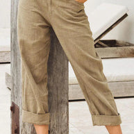 WW | Lässige & Stilvolle Leinenhose