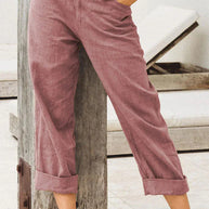WW | Lässige & Stilvolle Leinenhose