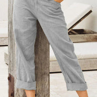 WW | Lässige & Stilvolle Leinenhose