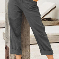WW | Lässige & Stilvolle Leinenhose