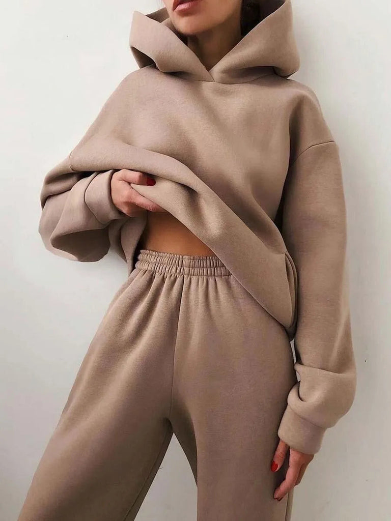 WW | Hoodie Kleid Zwei Stück