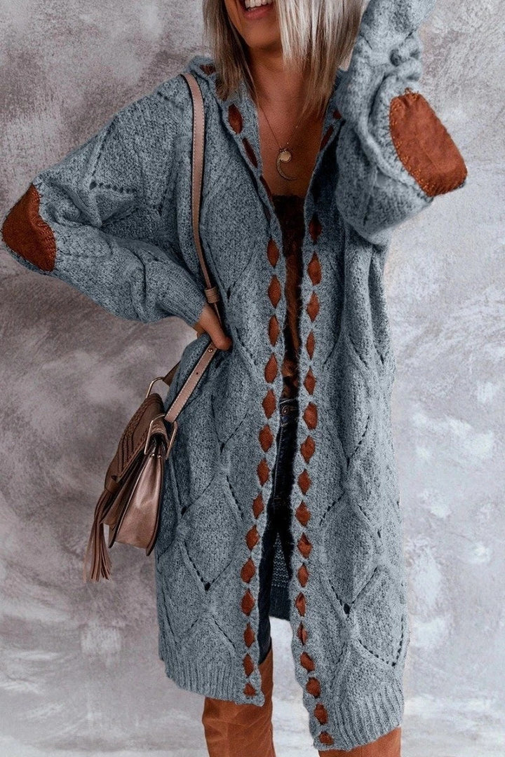 W&W Mode | Modische Strickjacke mit Kapuze