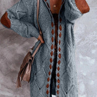 WW | Modische Strickjacke mit Kapuze