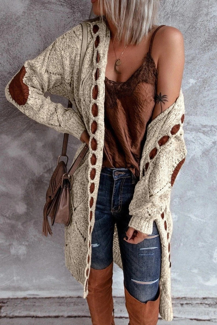 W&W Mode | Modische Strickjacke mit Kapuze
