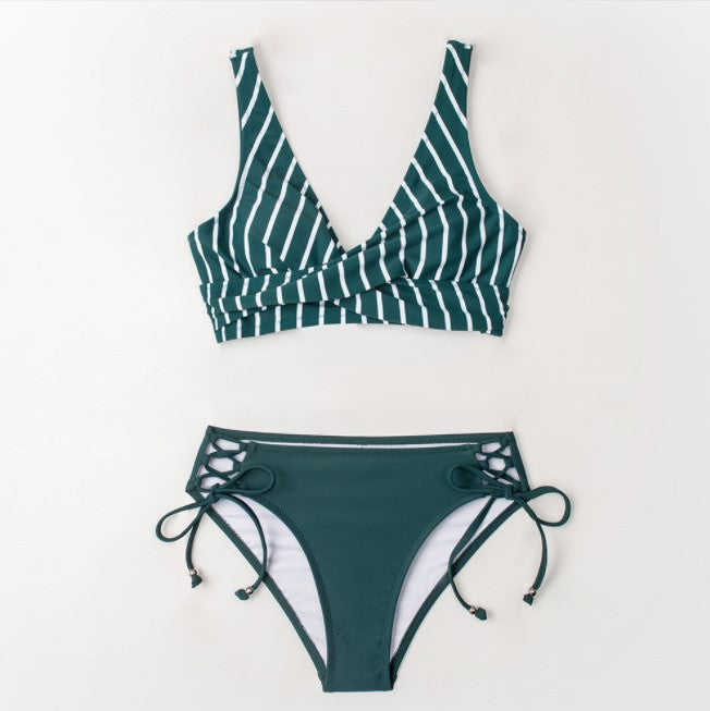 W&W | Bedruckter Badeanzug Bikini-Badeanzug Frauen