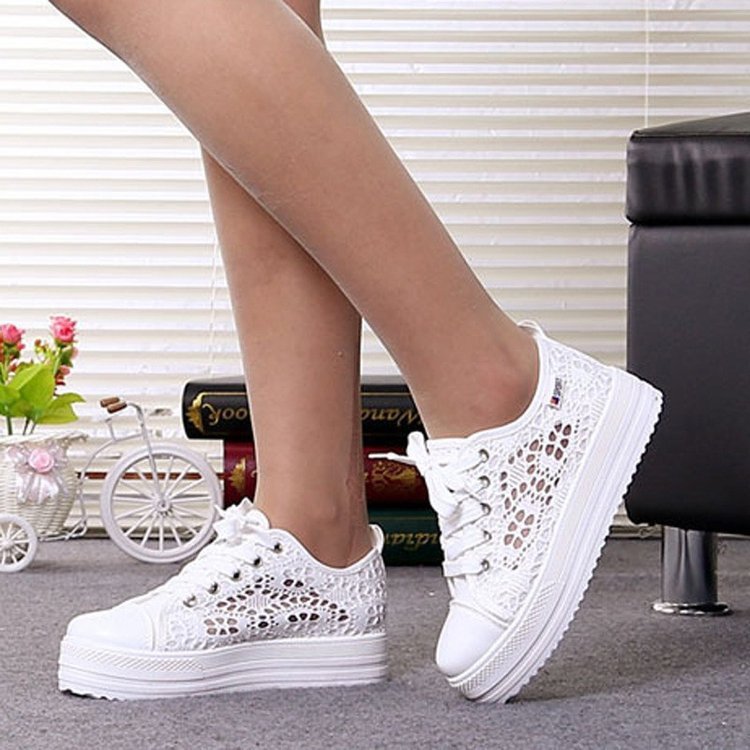 W&W Mode | Damen Canvas Schuhe Look