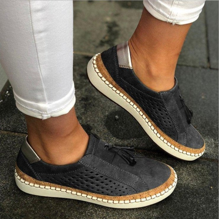 W&W Mode - Atmungsaktive orthopädische Slip-ons