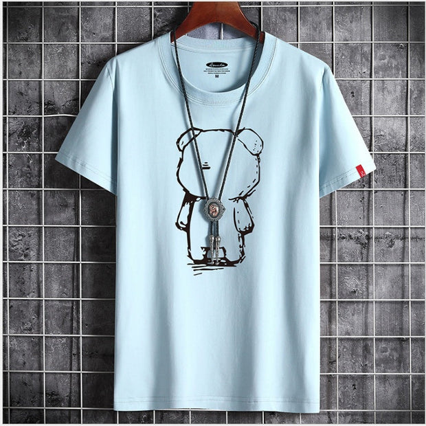 WW | Lustiges Anime Bären T-Shirt Für Herren