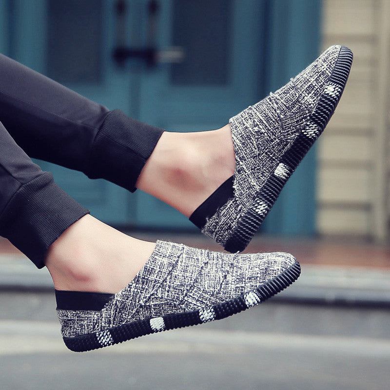 WW | Frühling Und Sommer Leinen Canvas Schuhe Männer