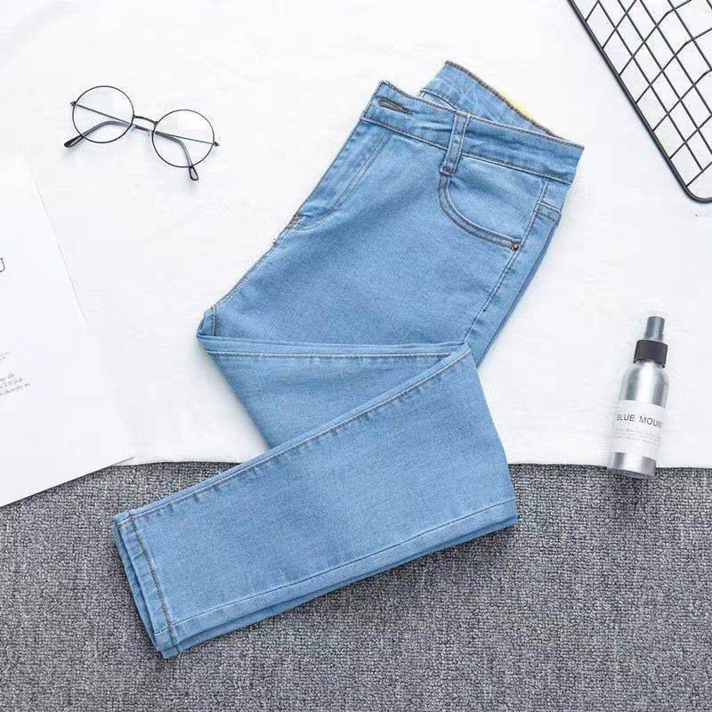 WW-Denim-Hose mit hoher Taille und großer Größe