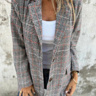 WW | Klassischer Karierter Blazer
