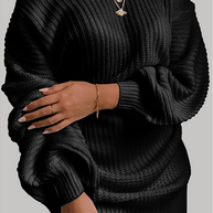 Moderner und modischer Winterpullover