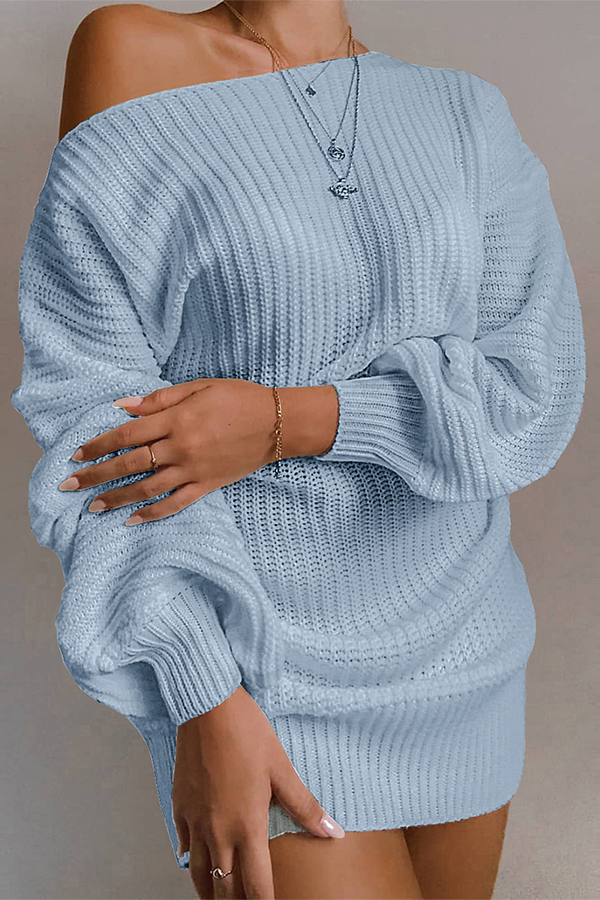 Moderner und modischer Winterpullover