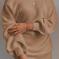 Moderner und modischer Winterpullover