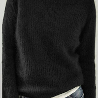 WW | Gerippter Pullover aus Weichem Mohair
