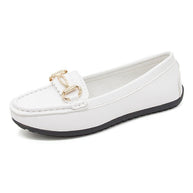 Damen Mokassins mit elegantem Schnallen-Detail und markantem Designs W&W