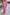 WW | V-Ausschnitt Kleid mit Taille und bedrucktem Schlitz Joint