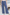 WW | Lässig Einfarbig Split Joint Locker Hohe Taille Breite Bein Einfarbig Farbe Hose