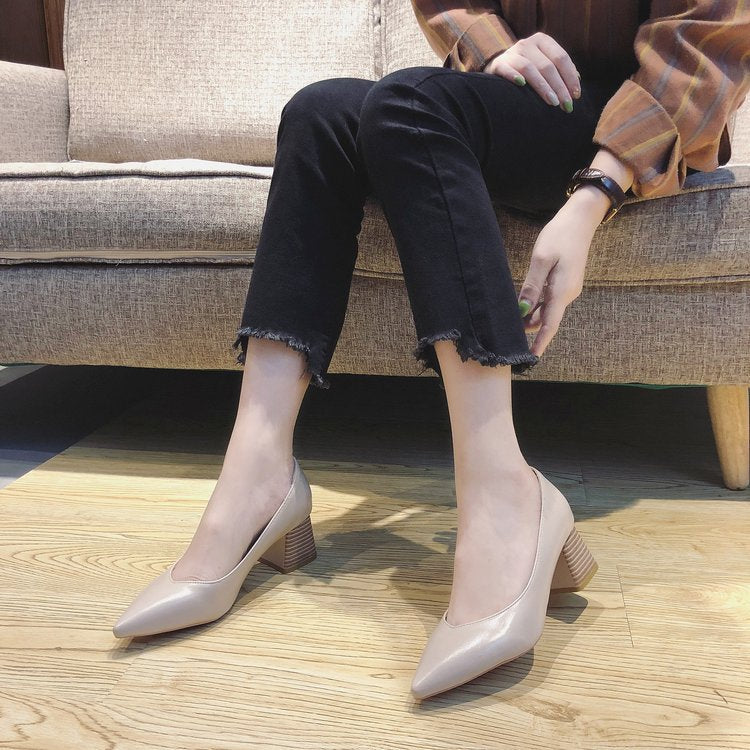 Damen Elegante und komfortable Pumps mit stabilen Blockabsätzen W&W
