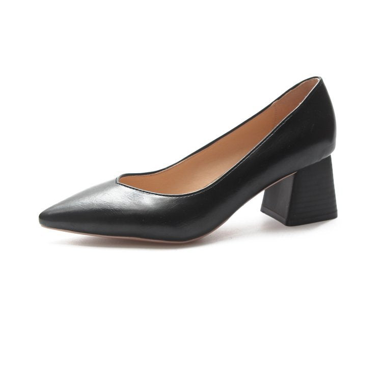 Damen Elegante und komfortable Pumps mit stabilen Blockabsätzen W&W Mode
