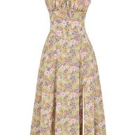 Blumiges Corsagenkleid
