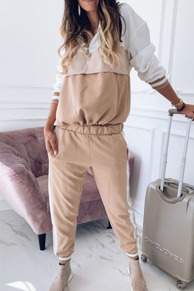 WW | Damen Sportanzug Langarmshirt und Freizeit-Hosen Set