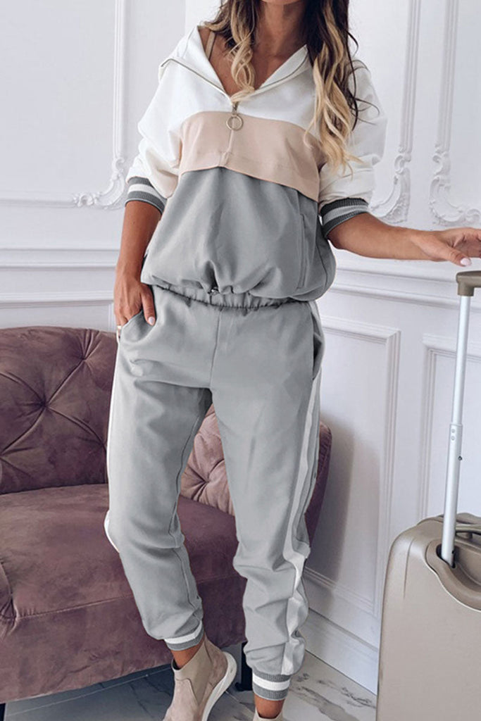 WW | Damen Sportanzug Langarmshirt und Freizeit-Hosen Set