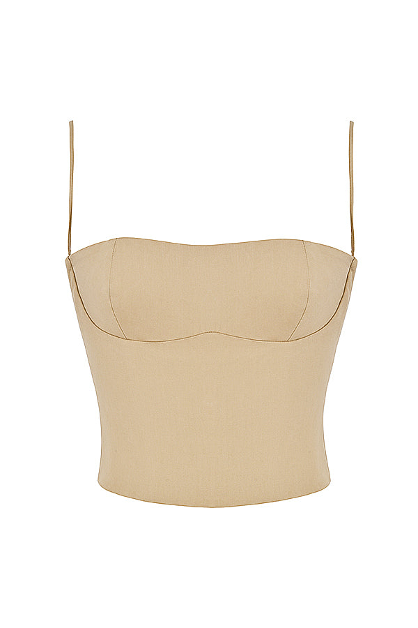 WW | Elegant Strukturiertes Korsett mit Hose
