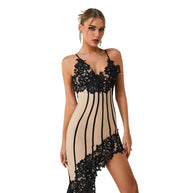 WW | Midi-Bandage-Kleid aus Spitze